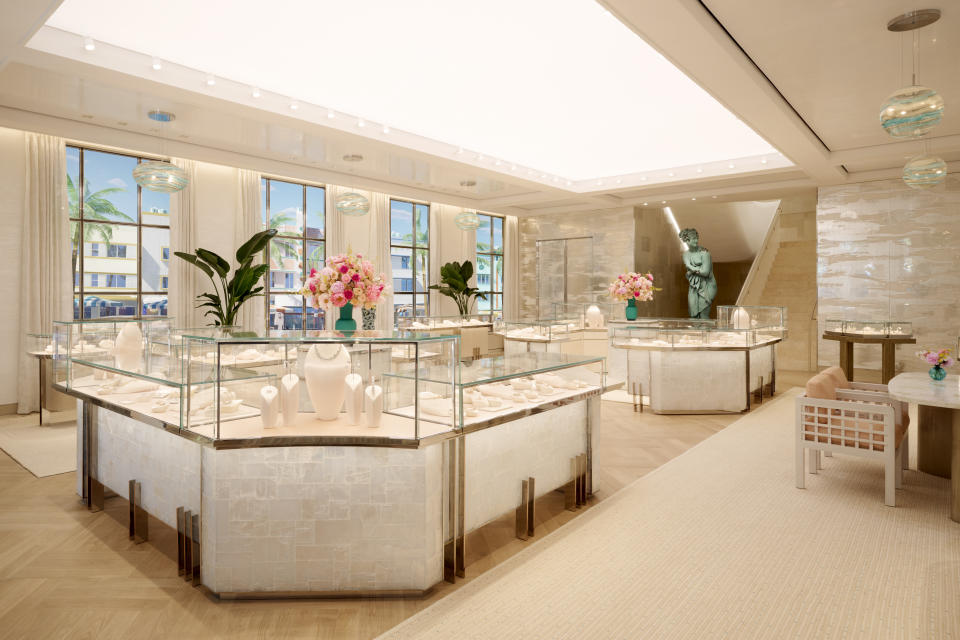 Tiffany & Co.’s Miami Design District boutique.