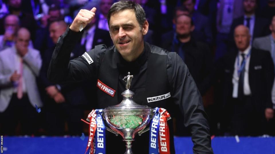 Ronnie O'Sullivan is seeking to win his eighth World Championship