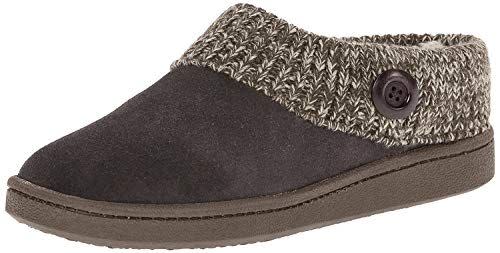 7)  Women's Knit Scuff Slipper Mules