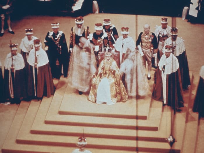 Coronación de Carlos III en 1953