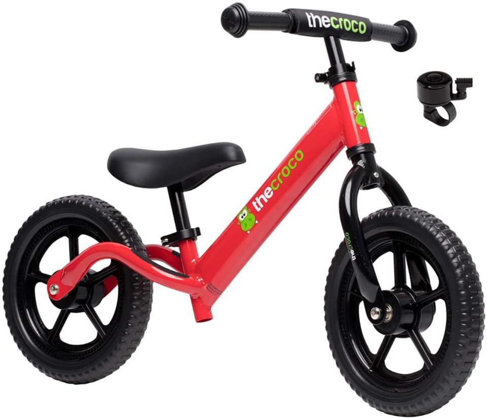 the croco balance bike, best balance bikes