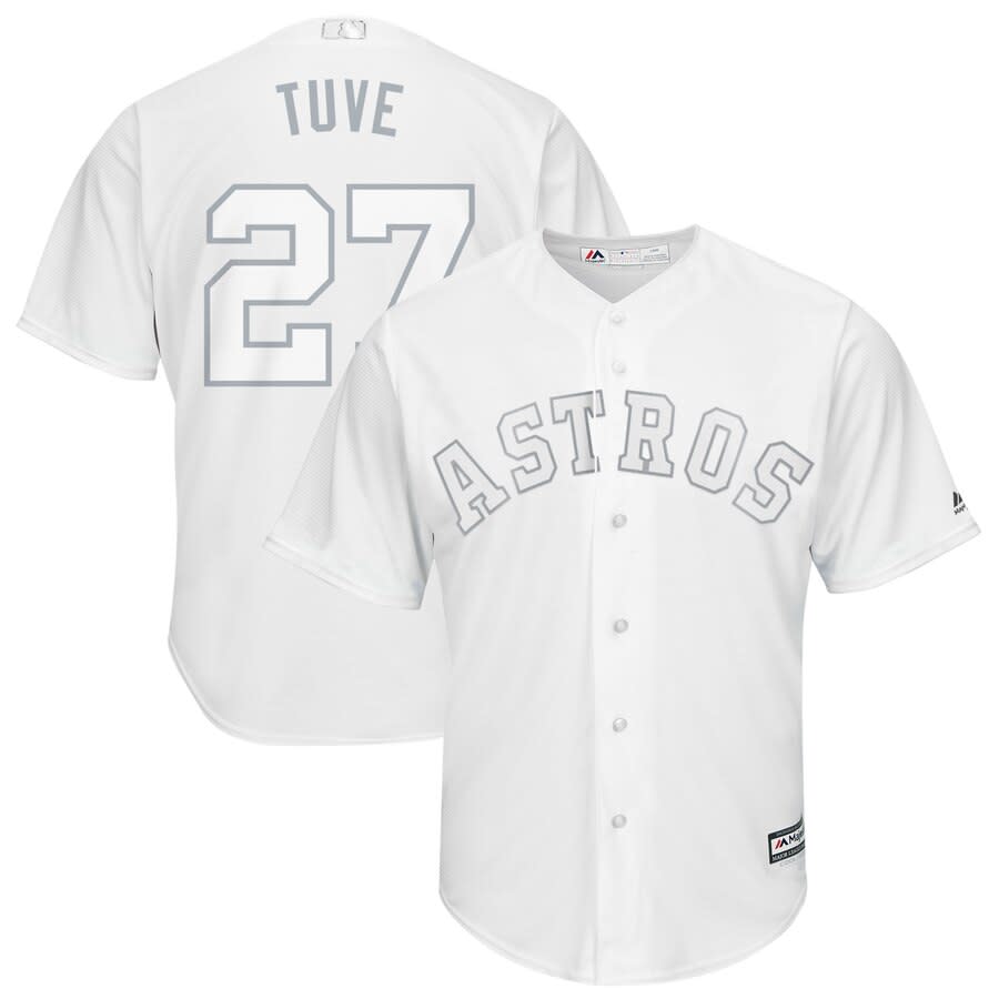 Jose Altuve "Tuve" Houston Astros 2019 Players' Weekend Jersey