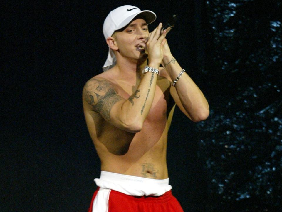 Rapper Eminem war auf der Playlist, als sich Partner von McKinsey im April in Dänemark trafen. - Copyright: Kevin Kane / Getty Images