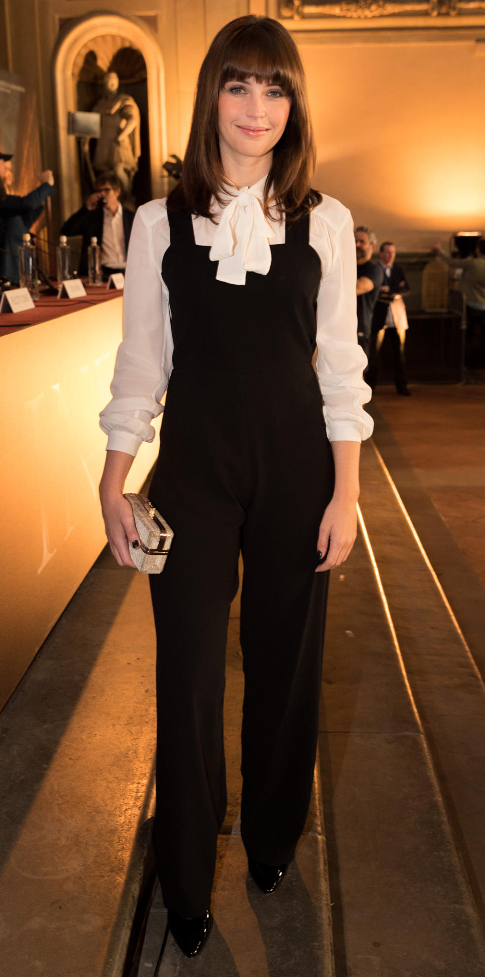 In a Rodebjer Blouse at an 
 Inferno Photo Call in Florence