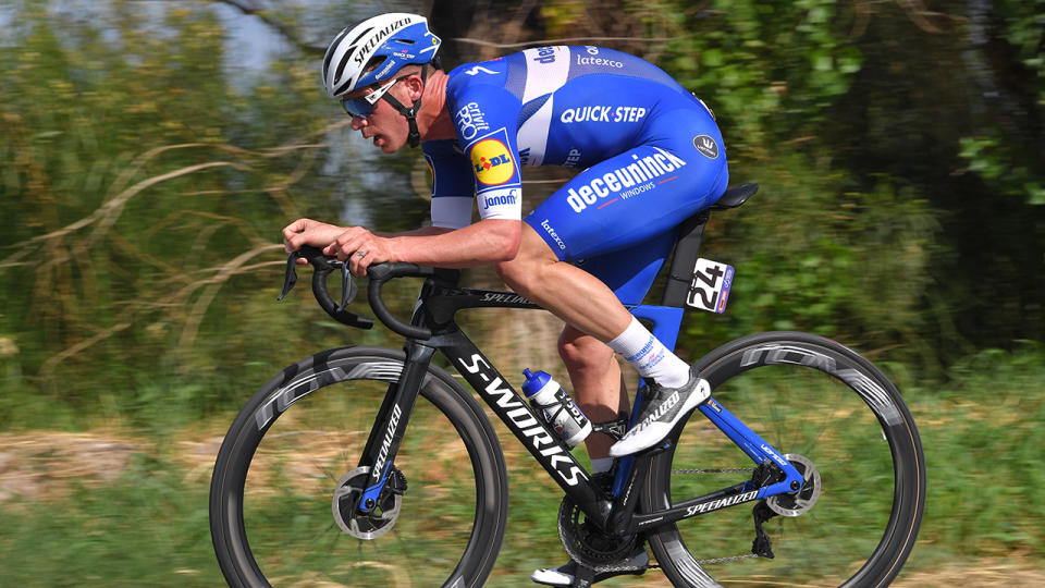 Iljo Keisse in action. (Photo by Tim de Waele/Getty Images)