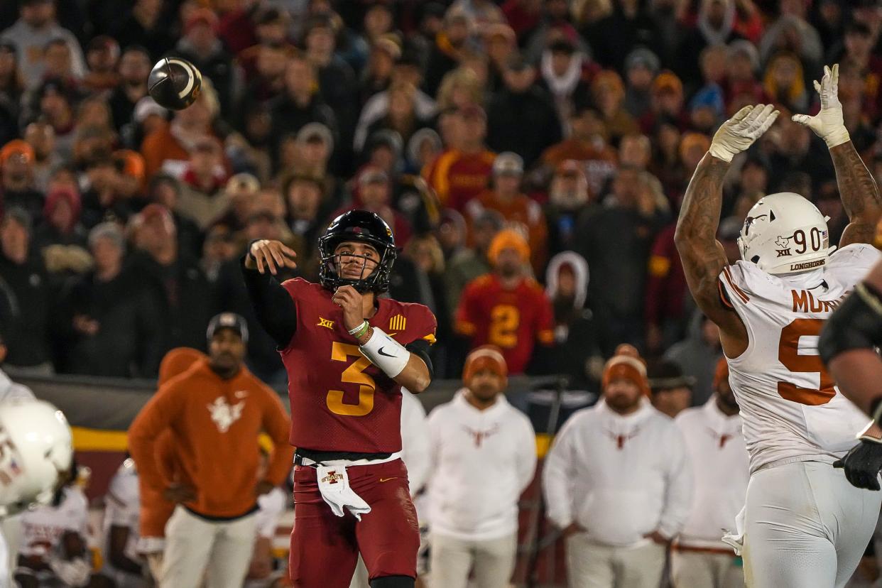 Iowa State's Rocco Becht is taking aim toward becoming the school's first freshman All-American quarterback since Bret Meyer in 2004.