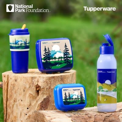 Tupperware and the National Park Foundation have expanded their partnership to include four limited-edition products that will help adventure-goers keep parks fresh and waste-free with designs inspired by parks around the country.