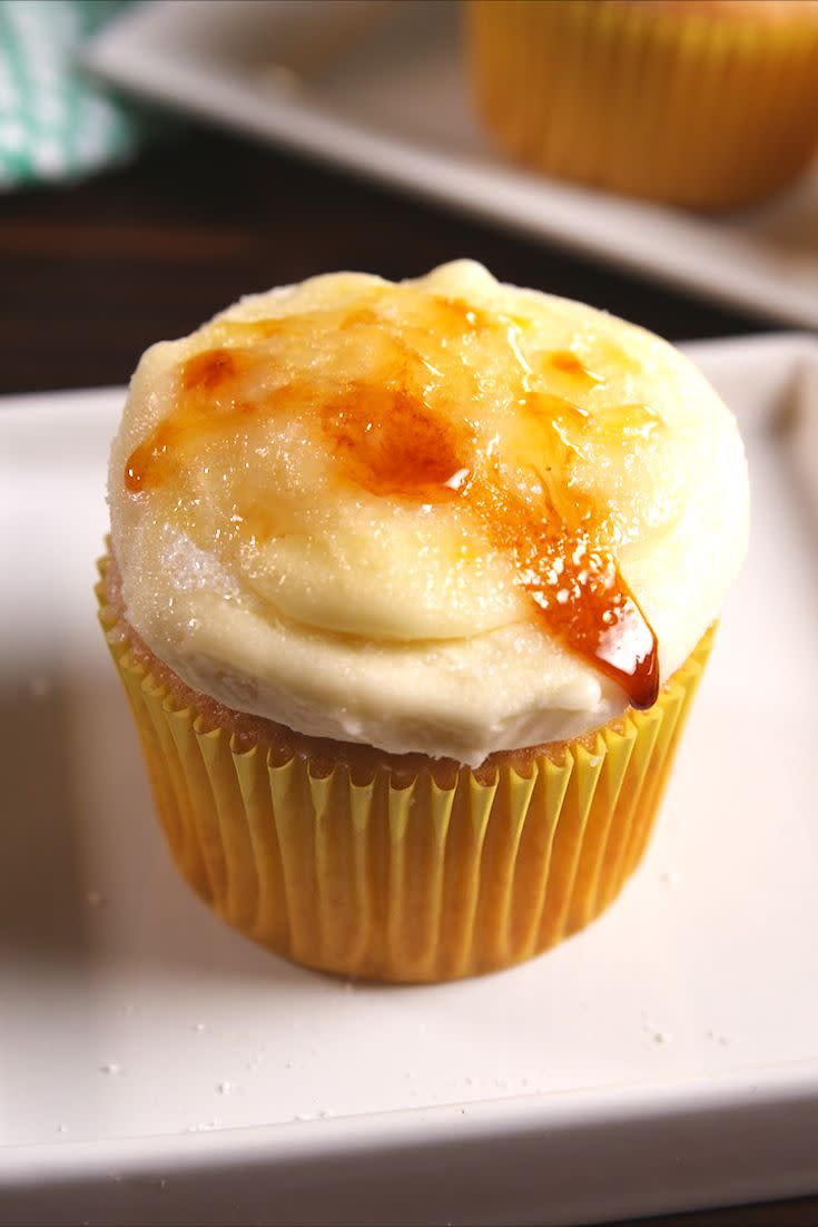 Creme Brûlée Cupcakes