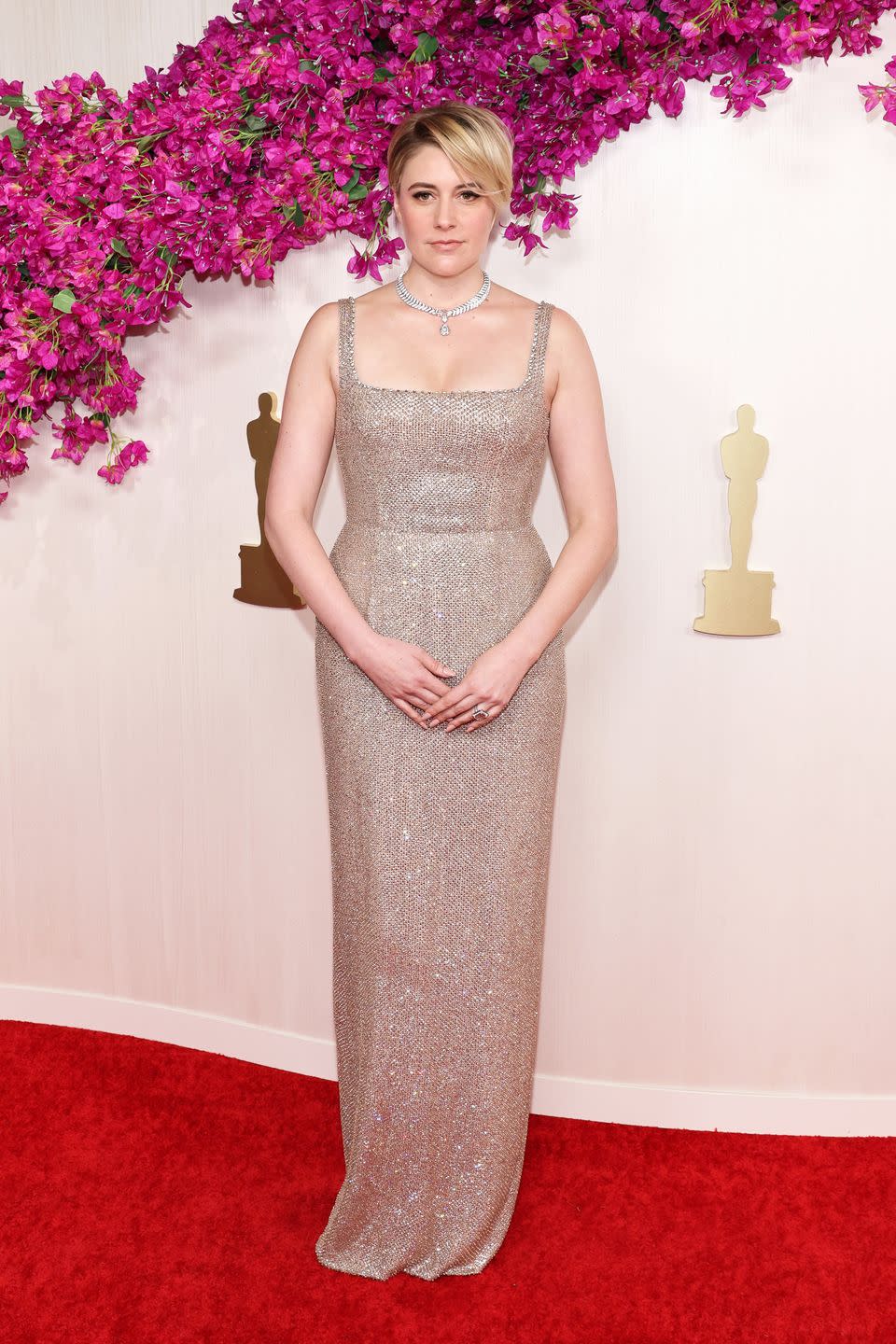 greta gerwig, oscars 2024 red carpet