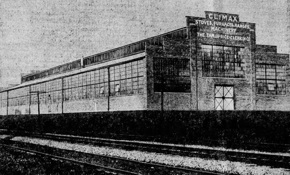 The Taplin-Rice-Clerkin Co. promotes its new foundry in a Beacon Journal advertisement Sept. 29, 1923.