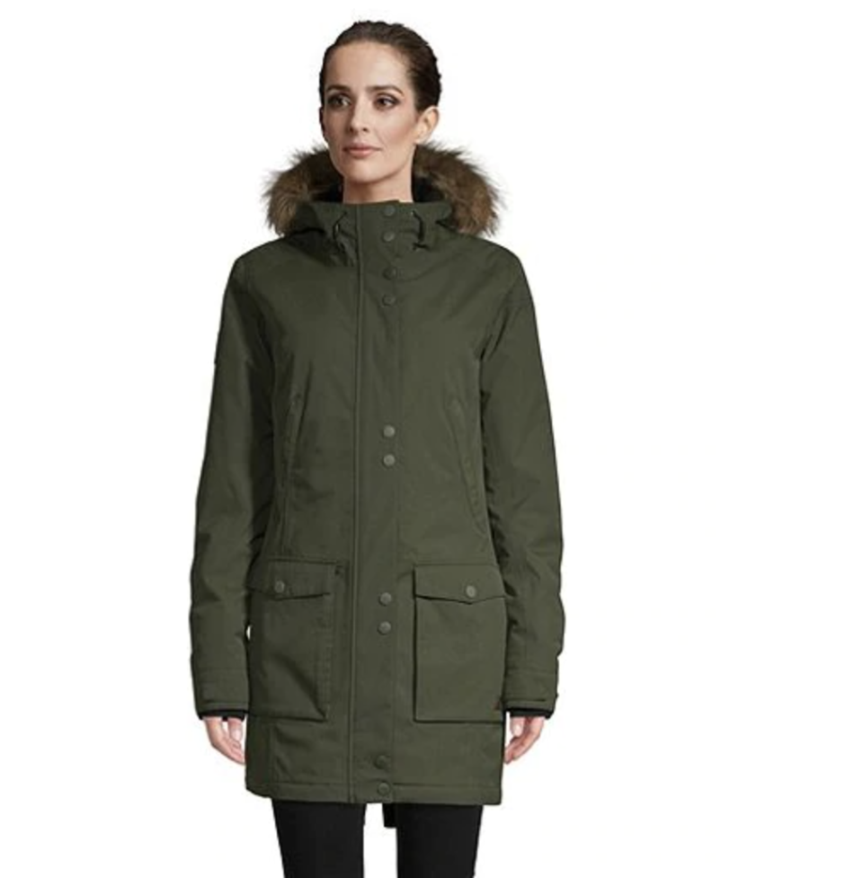 Ripzone Women's Liberty Insulated Parka is on sale at Sport Chek, $110 (originally $220). 