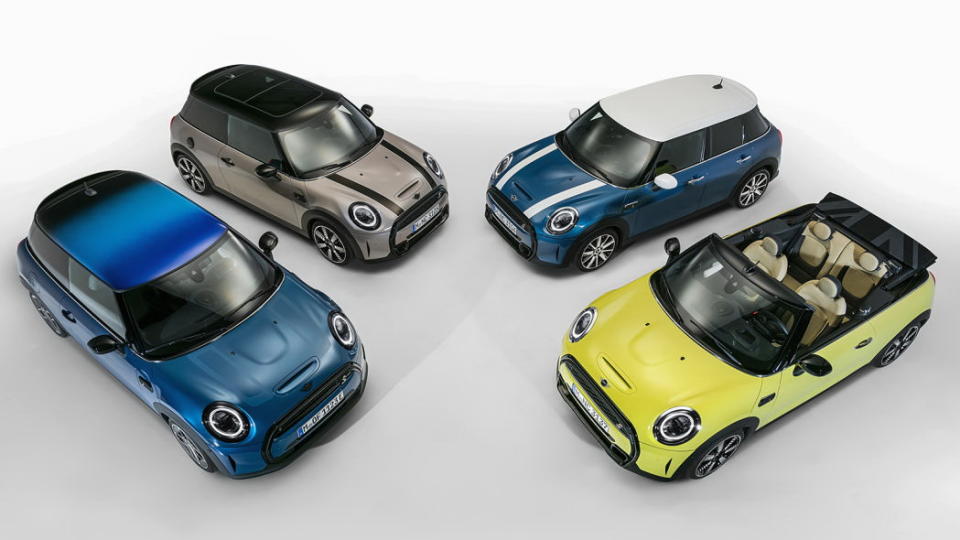 圖／更帥氣外型、更先進配備，2022 Mini Cooper全系列車款登場。