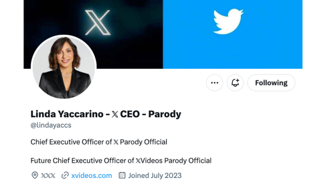 Xxxxbidios - Troll Impersonates Twitter CEO Linda Yaccarino After She Changed Her  Username