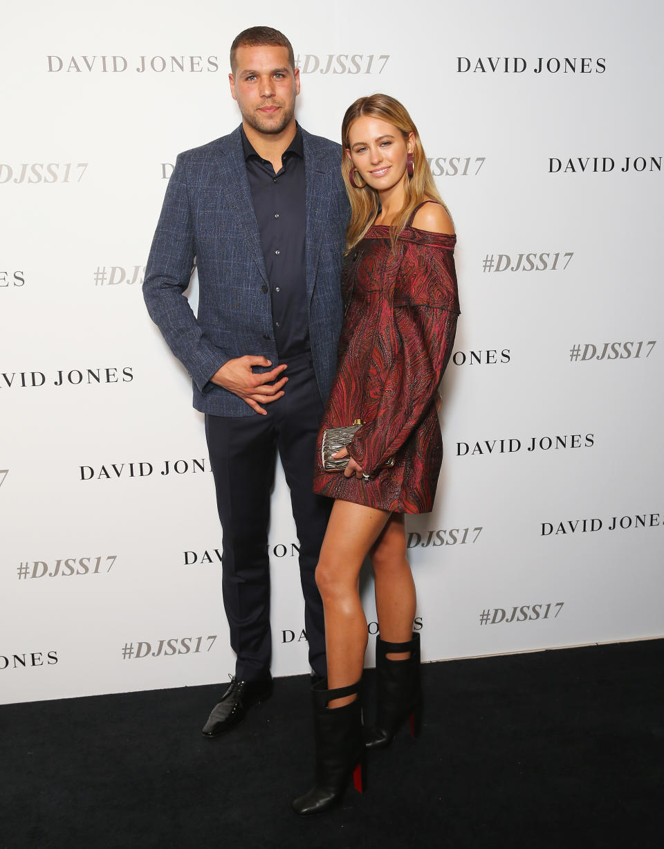 The first time Buddy Franklin asked Jesinta Campbell out on a date she actually said no! The former Miss Universe and model was focused on her career at the time. But when she did agree to a drink the pair hit it off, and became engaged in late 2014. The couple were married in a Blue Mountains ceremony in 2017 and will welcome their first child together in a matter of weeks. Photo: Getty Images