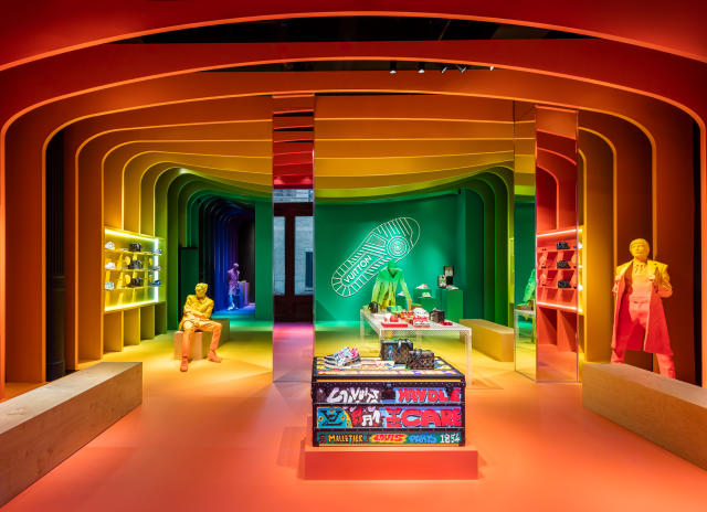 Louis Vuitton Goes Green With Men's Lower East Side Pop Up Store