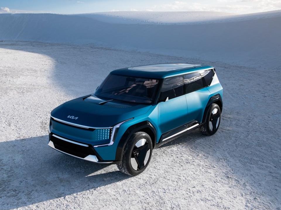 The concept Kia EV9.