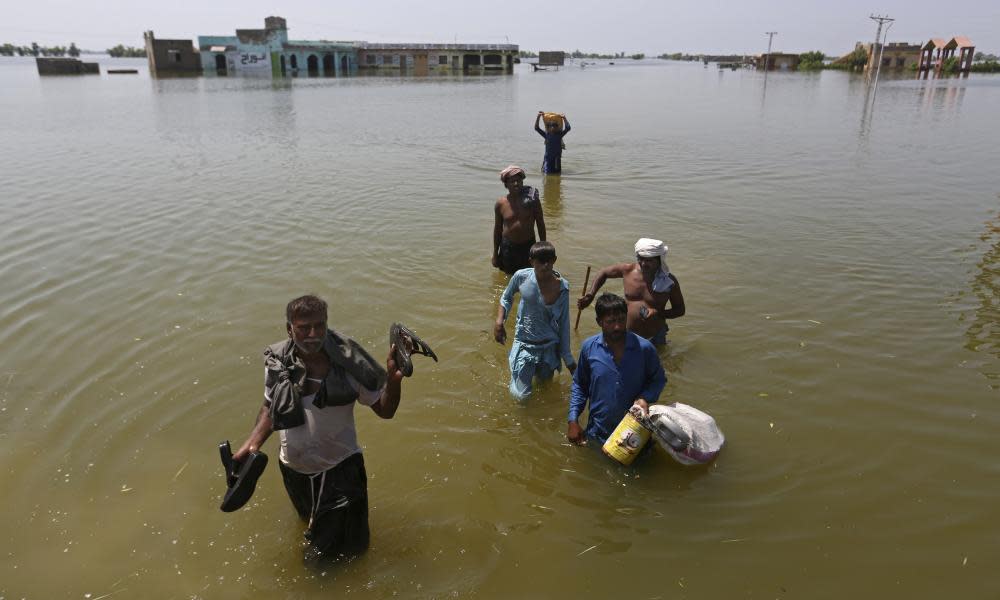 <span>Photograph: Fareed Khan/AP</span>