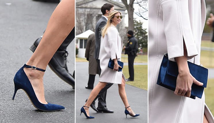 Ivanka Trump with her husband, Jared Kushner. (Photo: Shutterstock)