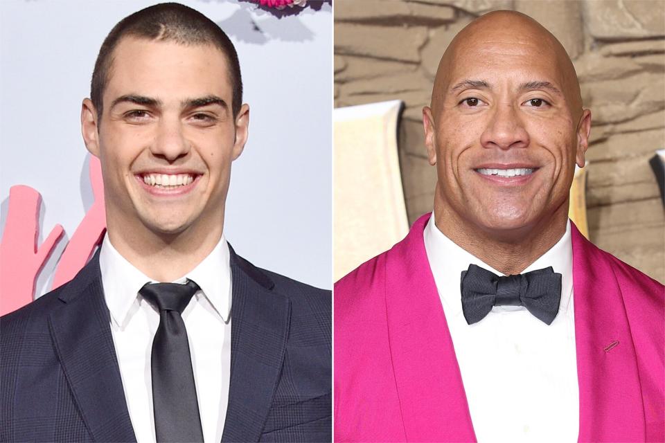 Noah Centineo, Dwayne Johnson