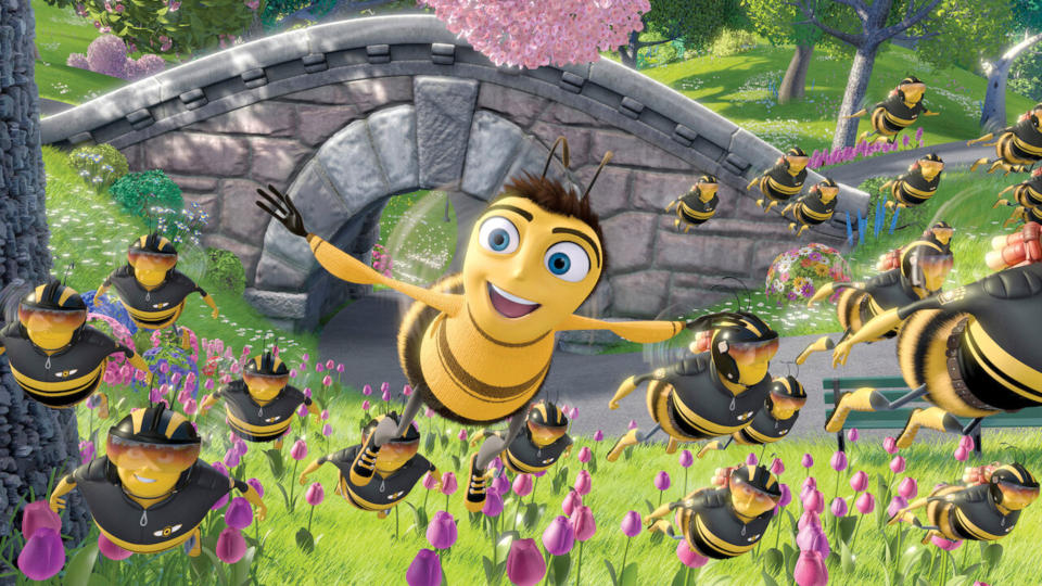 The Beekeeper could cross over with Bee Movie. You heard it here first. (DreamWorks/Paramount)