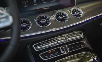 <p>The prominent ambient lighting accents can seem a bit tacky for more reserved tastes, but the $600 addition of Metal Weave trim across our car's dash did reflect a cool, glittering glow from the E's backlit circular HVAC vents. </p>