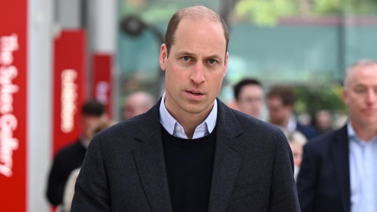  Prince William, Prince of Wales attends a Homewards Sheffield Local Coalition meeting. 