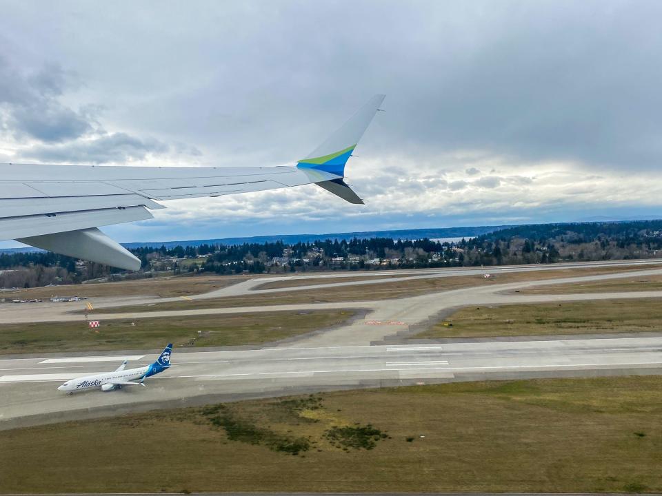 Alaska Airlines Boeing 737 Max Flight
