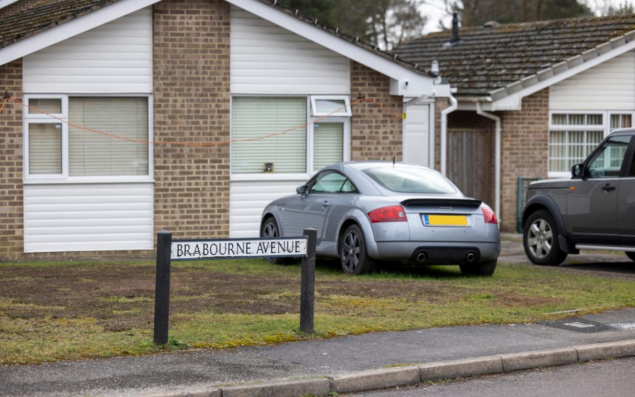 Audi parked in front of house - BNPS