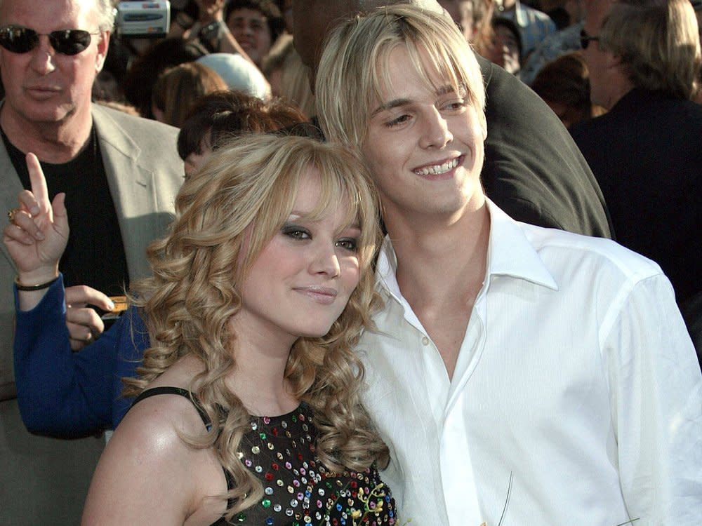 Hilary Duff und Aaron Carter waren Anfang der 2000er Jahre ein Paar. (Bild: imago images/Allstar)