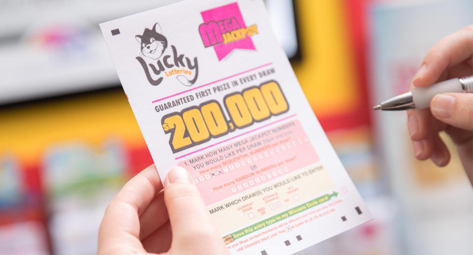 A South Australian lotto agent is twice as lucky, having sold the first prize $200,000 ticket in the Lucky Lotteries Mega Jackpot for both Monday and Tuesday draws. Source: The Lott