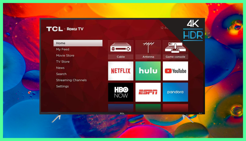 Save $260 on this TCL 65-inch Class 4-Series 4K UHD Roku Smart TV. (Photo: Amazon)