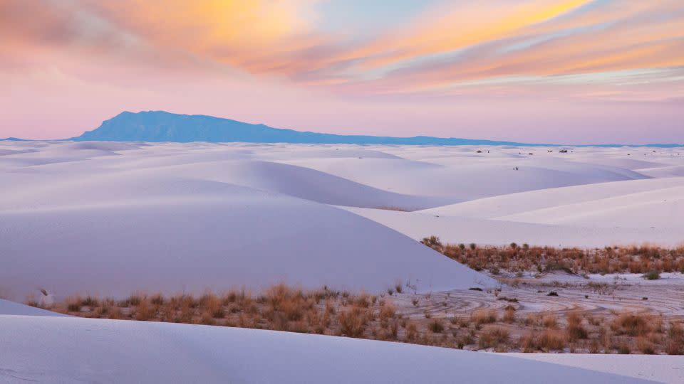 White Sands is an otherworldly gypsum dune field. - Galyna Andrushko/Adobe Stock