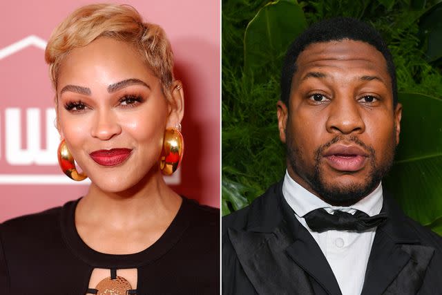 Frazer Harrison/WireImage, Jon Kopaloff/WireImage Meagan Good and Jonathan Majors