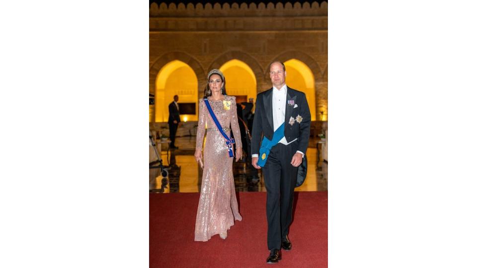 Princess Kate and Prince William in formal wedding attire
