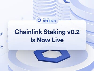 Staking is a core initiative of Chainlink Economics 2.0, which is bringing a new layer of cryptoeconomic security to the Chainlink Network.