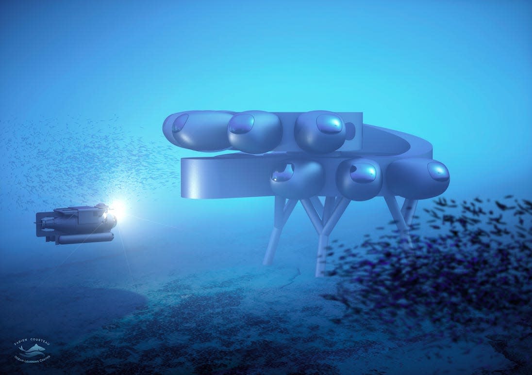 proteus underwater habitat