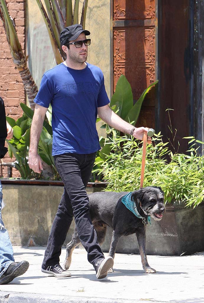 Quinto Zachary Walks Dog