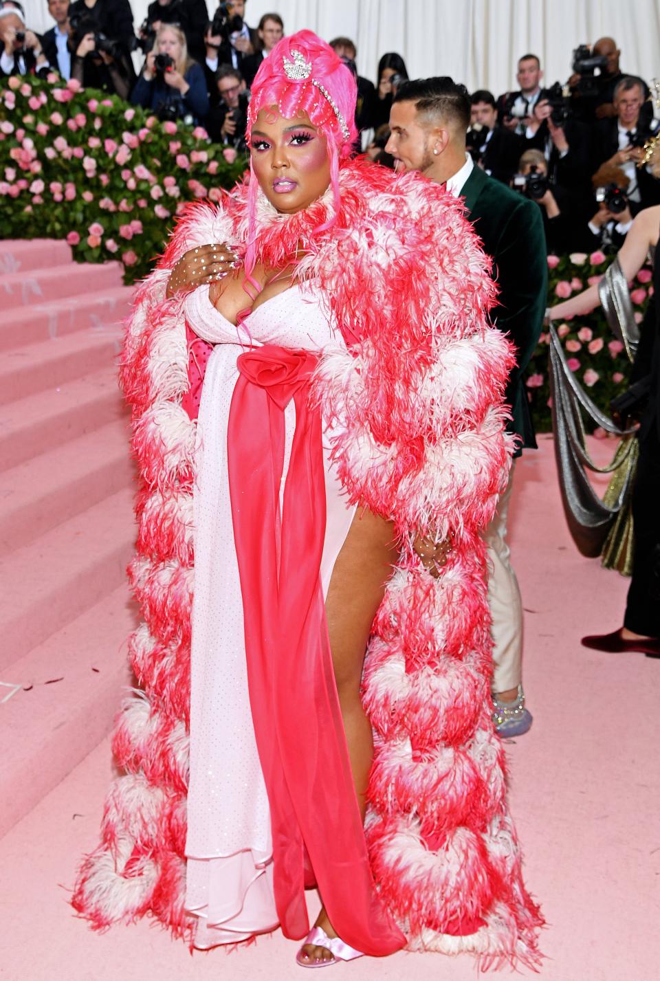 <h1 class="title">Lizzo in Marc Jacobs</h1><cite class="credit">Photo: Getty Images</cite>