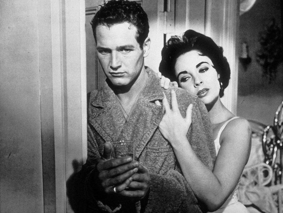 Paul Newman et Elizabeth Taylor dans « La Chatte sur un toit brûlant » en 1958