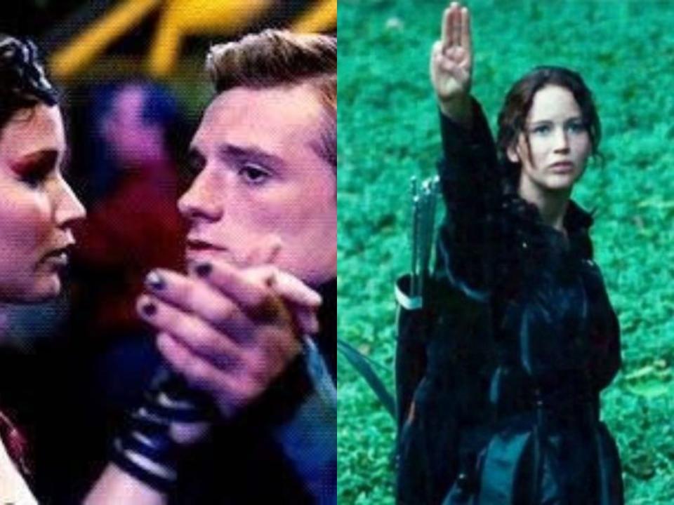 mockingjay salute