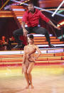 Jacoby Jones and Karina Smirnoff perform on "Dancing With the Stars."