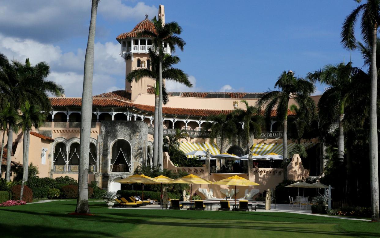 The Mar-a-Lago estate, called the Winter White House by Donald Trump - REUTERS