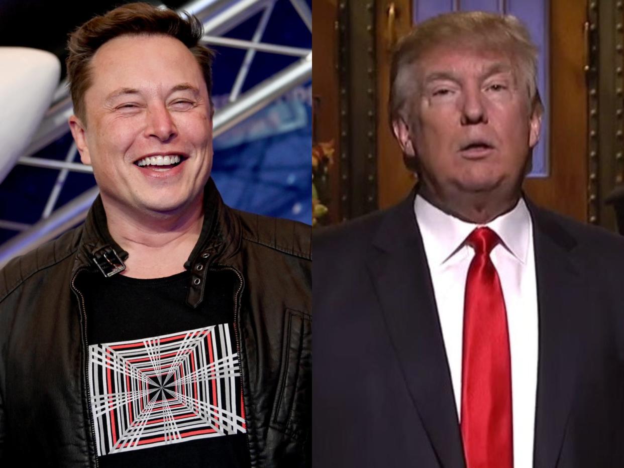 Elon Musk and Donald Trump