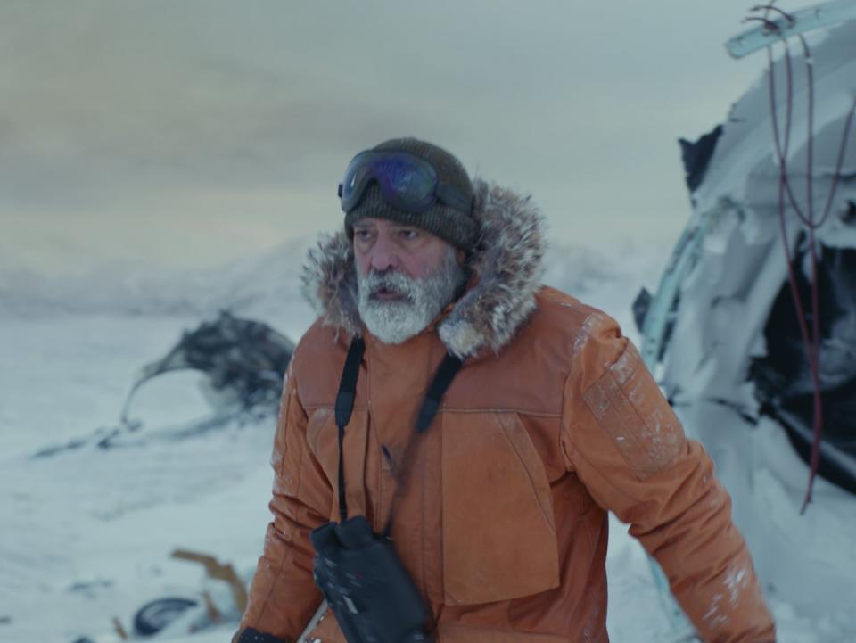 <p>George Clooney as Augustine in ‘The Midnight Sky’</p>Netflix