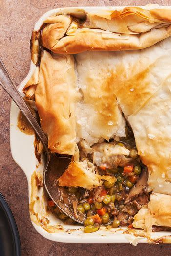 Vegan Mushroom Pot Pie