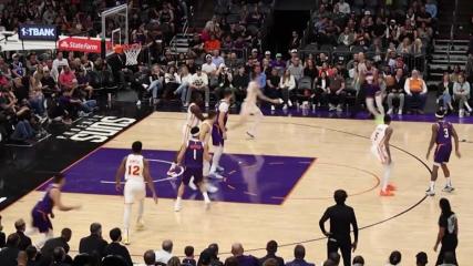 Play 3: Phoenix Suns superstar Kevin Durant breaks down floater shot over Clint Capela