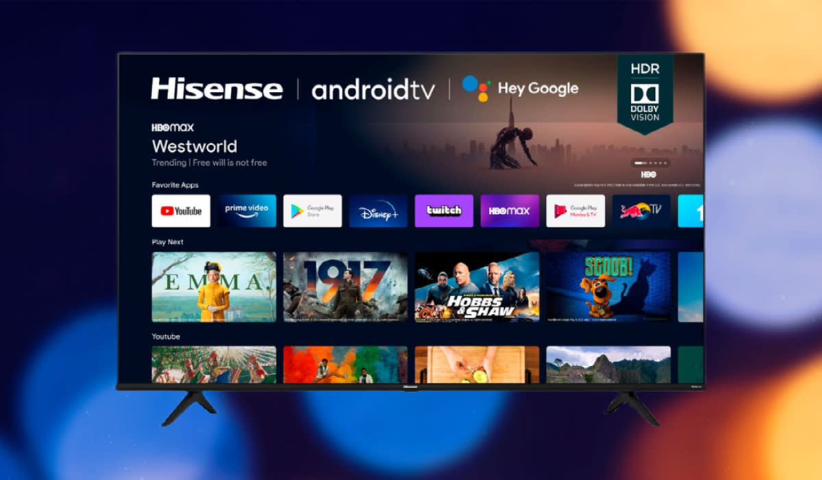 As budget TVs go, it's hard to beat Hisense's A6G Series 60-inch model when it's priced at just $400. (Photo: Hisense)
