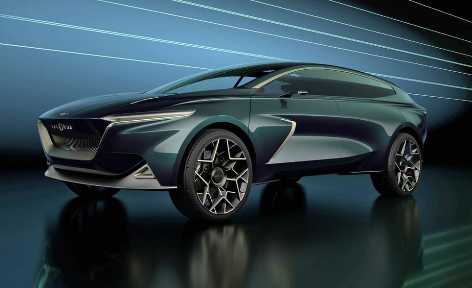 <p><a href="https://www.caranddriver.com/aston-martin" rel="nofollow noopener" target="_blank" data-ylk="slk:Aston Martin;elm:context_link;itc:0" class="link ">Aston Martin</a> has relaunched the <a href="https://www.caranddriver.com/news/a19123620/lagonda-aims-to-offer-green-alternative-to-rolls-and-bentley-will-skip-to-full-autonomy/" rel="nofollow noopener" target="_blank" data-ylk="slk:Lagonda;elm:context_link;itc:0" class="link ">Lagonda</a> name as an electric luxury brand for the upper crust. Its wagon hull rides on the same platform as the <a href="https://www.caranddriver.com/aston-martin/dbx" rel="nofollow noopener" target="_blank" data-ylk="slk:Aston Martin DBX;elm:context_link;itc:0" class="link ">Aston Martin DBX</a>, which makes us wonder how close an electric DBX is to production. Aston boss Andy Palmer told us that he expects electric models to have performance similar to the brand's gasoline equivalents and that he expects more than 300 miles between visits to the plug. —<em>Austin Irwin</em></p>