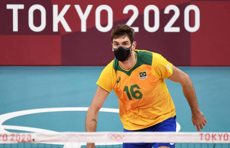 Volleyballer spielen mit Maske: Das steckt dahinter