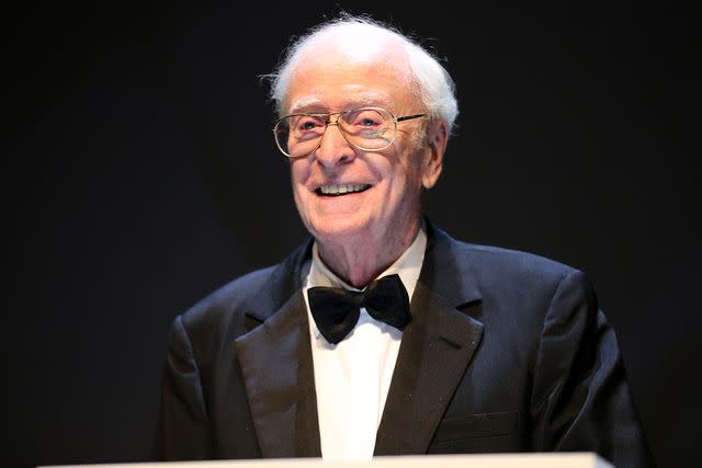 <p>Gisela Schober/Getty</p> Sir Michael Caine is awarded with the Crystal Globe for Outstanding Contribution to World Cinema at the 55th Karlovy Vary International Film Festival opening on August 20, 2021 in Karlovy Vary (Karlsbad), Czech Republic.